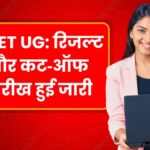 CUET UG Result Out Date